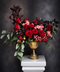 Luxury red rose floral arrangement
Featuring red and pink premium roses and seasonal textural elements